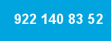 922 140 83 52